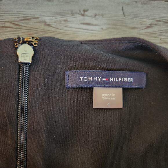 Tommy Hilfiger Sleeveless Crepe Black Jumpsuit Size 4 - Picture 5 of 11